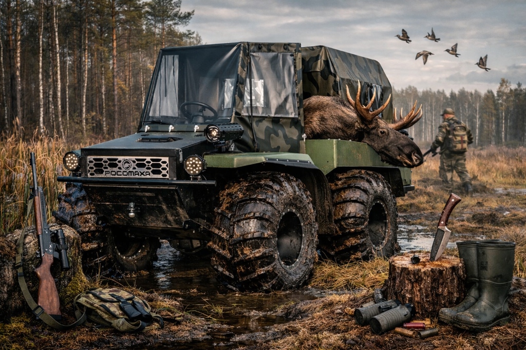 Охота: когда шум мотора спугнёт зверя раньше выстрела
