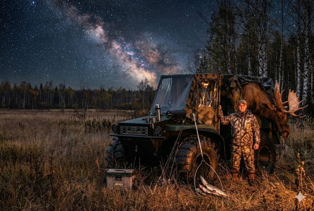 Ночлег в самом центре угодий