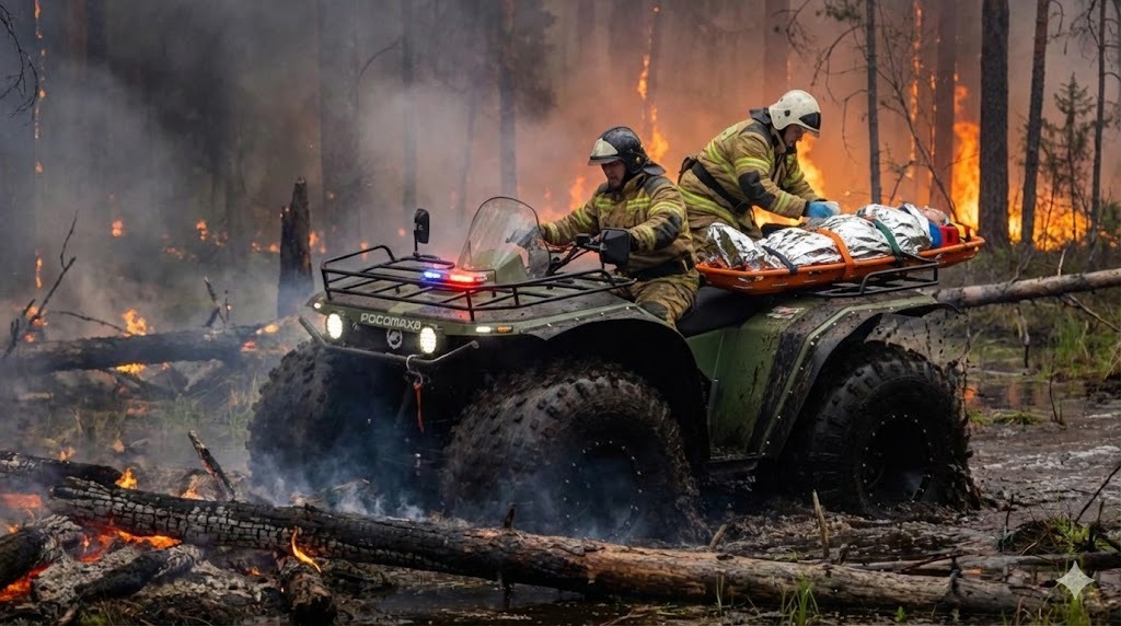 Тушение лесных пожаров