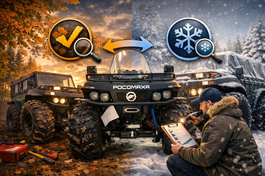 Подготовка вездехода к сезону: весенняя и осенняя подготовка, консервация на зиму