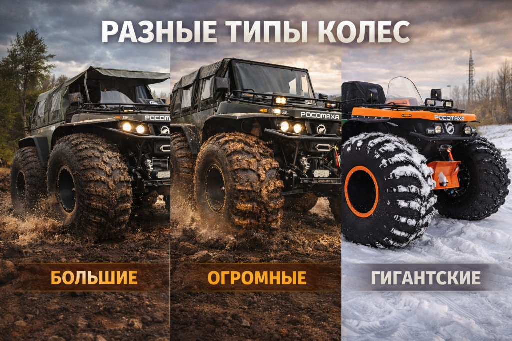 Шины низкого давления для вездеходов: полное руководство