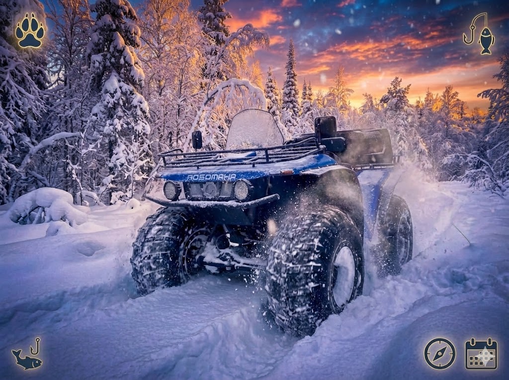 Купить снегоболотоход Росомаха: проходимость по глубокому снегу и заказ вездехода в феврале