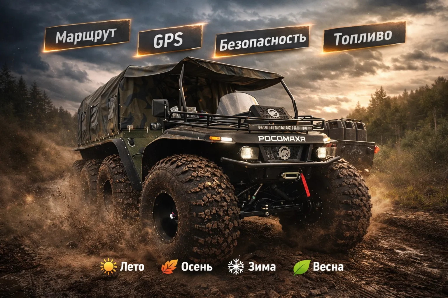 Выбор маршрута: как выбрать интересный и безопасный маршрут для квадроцикла